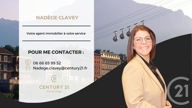 Afficher la photo en grand Appartement T3 à vendre - 3 pièces - 68.08 m2 - GRENOBLE - 38 - RHONE-ALPES - Century 21 Victor Hugo