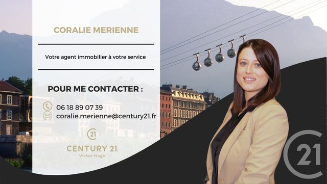 Appartement F4 à vendre - 4 pièces - 68.9 m2 - GRENOBLE - 38 - RHONE-ALPES - Century 21 Victor Hugo