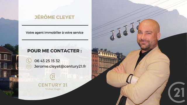 Appartement F2 à vendre - 2 pièces - 55.61 m2 - GRENOBLE - 38 - RHONE-ALPES - Century 21 Victor Hugo