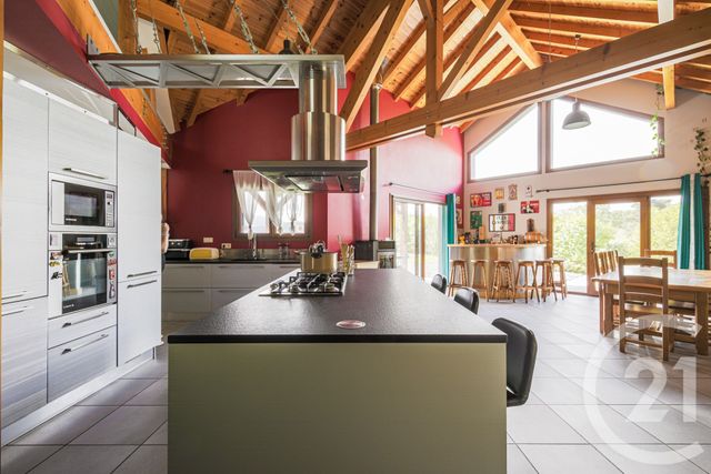 maison à vendre - 8 pièces - 220.0 m2 - NANTES EN RATIER - 38 - RHONE-ALPES - Century 21 Victor Hugo