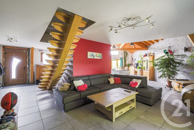 maison à vendre - 8 pièces - 220.0 m2 - NANTES EN RATIER - 38 - RHONE-ALPES - Century 21 Victor Hugo