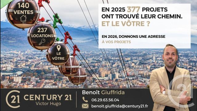 Appartement F7 et + à vendre - 8 pièces - 199.4 m2 - SASSENAGE - 38 - RHONE-ALPES - Century 21 Victor Hugo