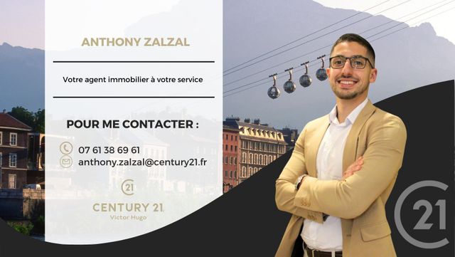 Appartement F4 à vendre - 4 pièces - 82.0 m2 - FONTAINE - 38 - RHONE-ALPES - Century 21 Victor Hugo