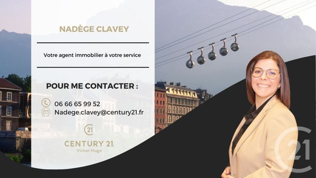 maison à vendre - 3 pièces - 57.6 m2 - CLAIX - 38 - RHONE-ALPES - Century 21 Victor Hugo