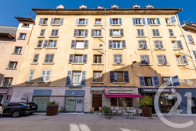 Appartement à vendre - 2 pièces - 40.59 m2 - GRENOBLE - 38 - RHONE-ALPES - Century 21 Victor Hugo