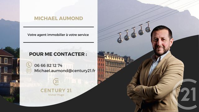 Appartement F2 à vendre - 2 pièces - 40.21 m2 - GRENOBLE - 38 - RHONE-ALPES - Century 21 Victor Hugo