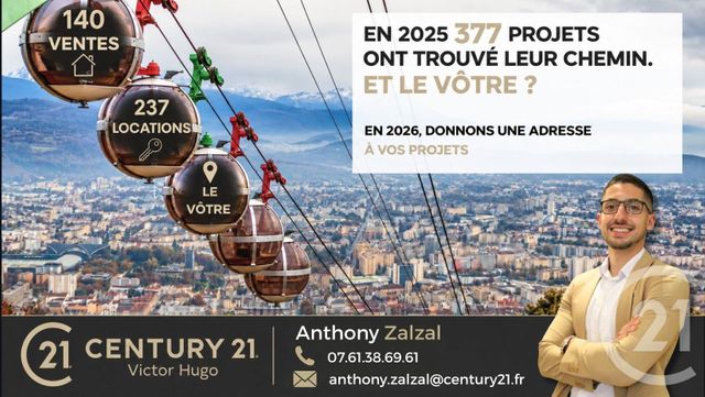 maison à vendre - 8 pièces - 256.0 m2 - CORENC - 38 - RHONE-ALPES - Century 21 Victor Hugo